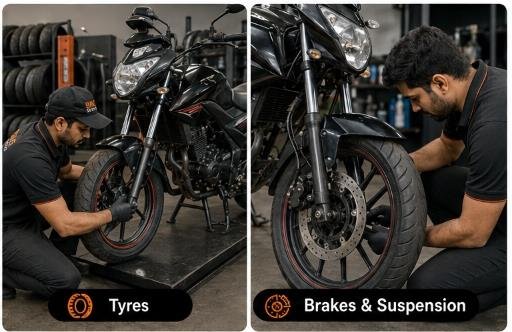 Tyres, Brakes & Suspension